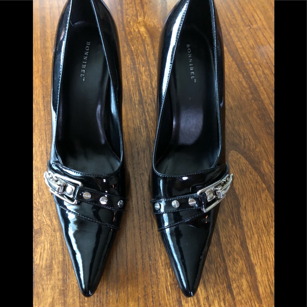 Bonnibel  Black 3” heels